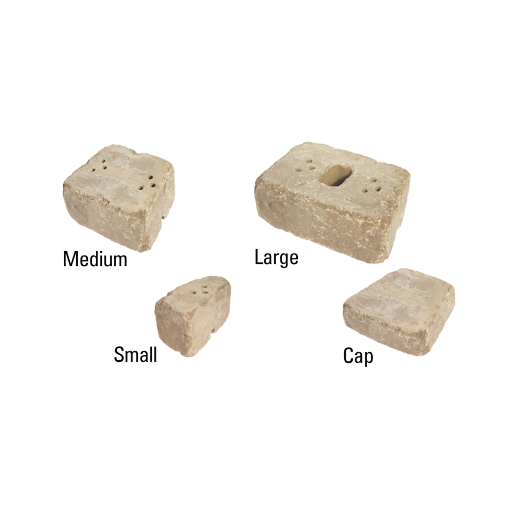 Stonegate® Wall & Cap - Wall Flagstone