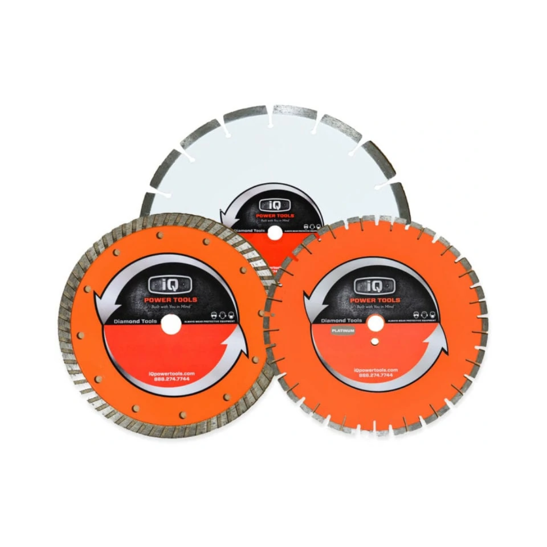 iQ Diamond Blades - Saws TriCircle